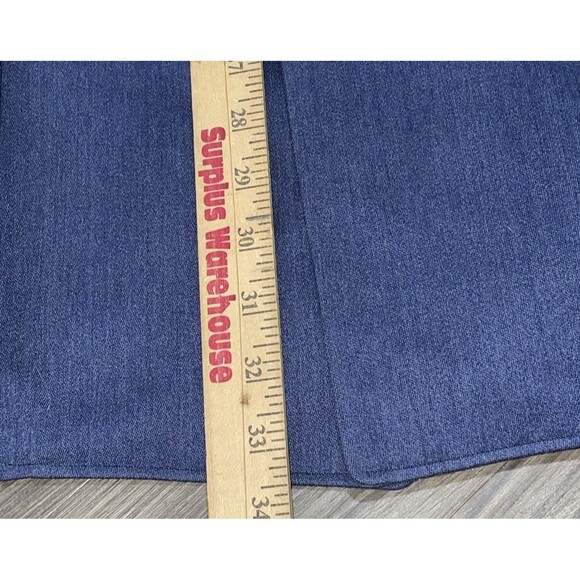 Vintage 1950s Men’s Officer USAF Blue Wool Coat Air Force Dress Jacket Size 40L - Picture 11 of 13